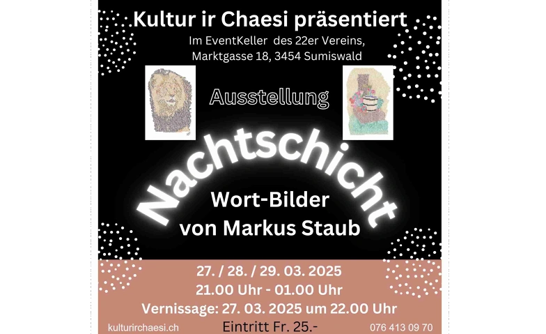 Event-Image for ''Nachtschicht' Wort-Bild Ausstellung'