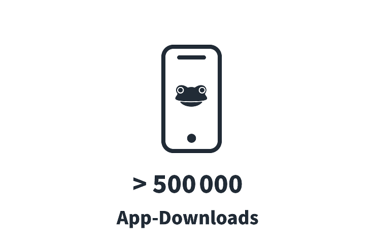 Über 500'000 App-Downloads