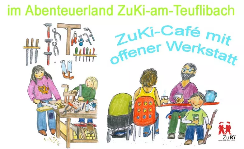 ZuKi Café und offene Werkstatt im Abenteuerland ZuKi (Zukunft Kinder), Am Teuflibach 5, 6330 Cham Tickets