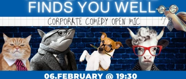 Event-Image for 'Hope This Joke Finds You Well - Corporate Comedy Open Mic'