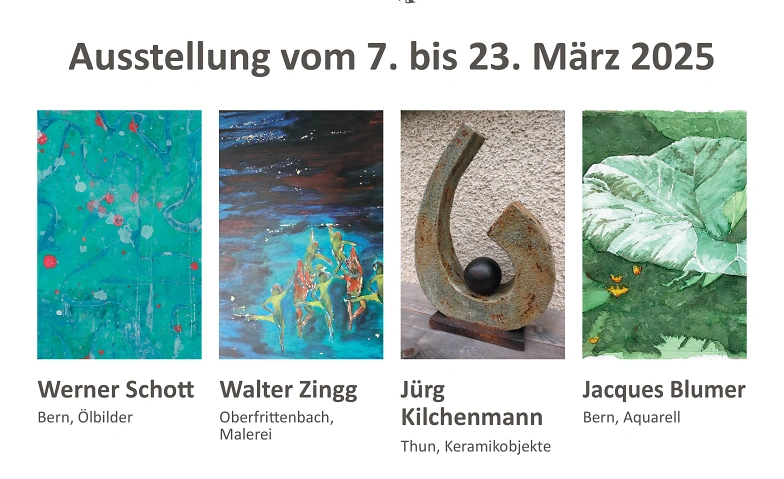 Ausstellung W. Schott, W. Zingg, J. Kilchenman, J. Blumer ${singleEventLocation} Tickets