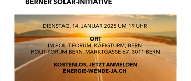 Event-Image for 'Info-Anlass zur Berner Solar-Initiative'