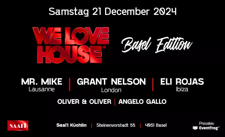 Event-Image for 'WE LOVE HOUSE "The Basel Edition 2024"'