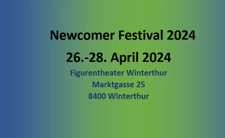 Toast / Newcomer Festival Winterthur 2024 Figurentheater Winterthur・, Marktgasse 25, 8400 Winterthur Tickets