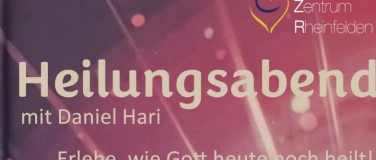 Event-Image for 'Heilungsabend mit Daniel Hari'