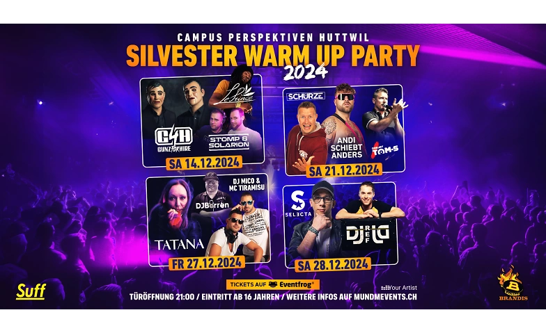 Silvester warm up Party 2024 ${singleEventLocation} Tickets