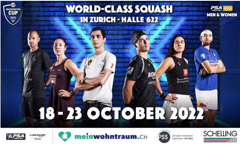 SQUASH - GRASSHOPPER CUP 2022 1st Round (FREE Entry) @ Uster ${singleEventLocation} Tickets