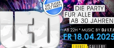 Event-Image for 'Zuger Ü30 Party - Die Kultparty ab 30 Jahren'