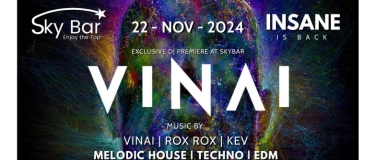 Event-Image for 'EXCLUSIV-DJ VINAI @SKYBAR BUCHS SG'