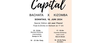 Veranstalter:in von CAPITAL Bachata X Kizomba