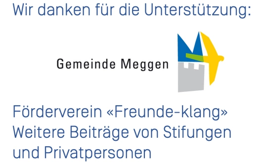 Sponsoring-Logo von «klang Meggen» - SOLE E AMORE, TERRA E MARE - Festtagskonz. Event