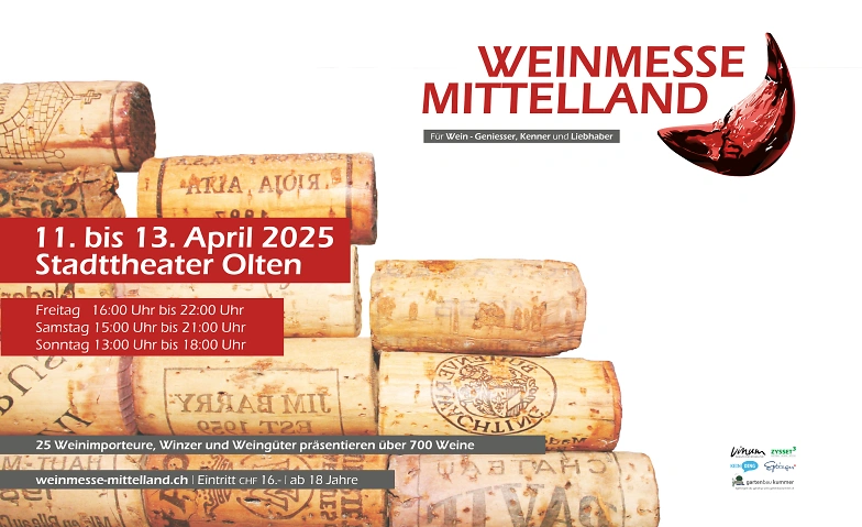 Event-Image for '9. Weinmesse Mittelland Olten'