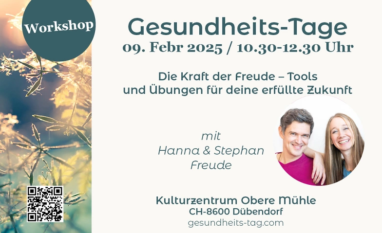 Workshop: Die Kraft der Freude&ndash; Tools und &Uuml;bungen ${singleEventLocation} Tickets